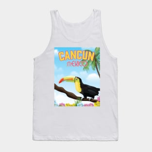 Cancun Mexico Travel poster Tank Top